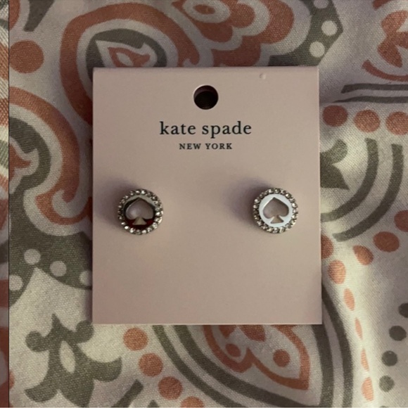 NWT KATE SPADE STUD EARRINGS - Picture 3 of 3